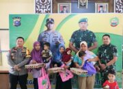 Cooling System, Kapolres Bersinergi Dengan Dandim 0322 Siak Jadi Orang Tua Asuh Anak Stunting