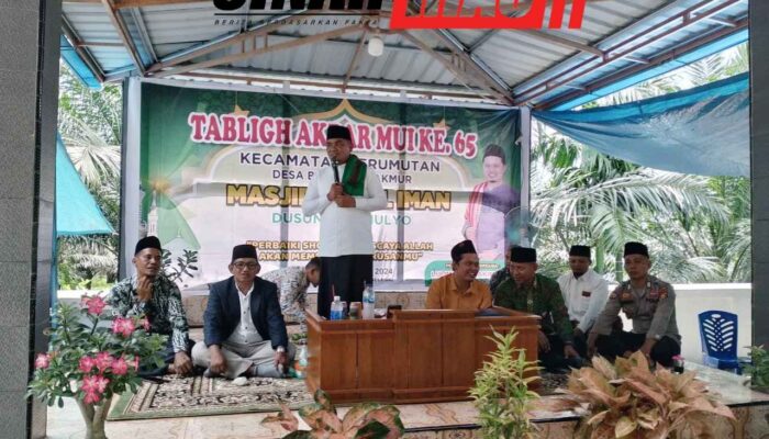 Bupati H.Zukri, SE Hadiri Tabligh Akbar MUI Kecamatan Kerumutan yang ke-65