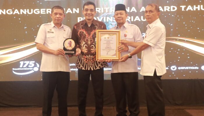 Kabupaten Pelalawan Raih Penghargaan Paritrana Awards 2024