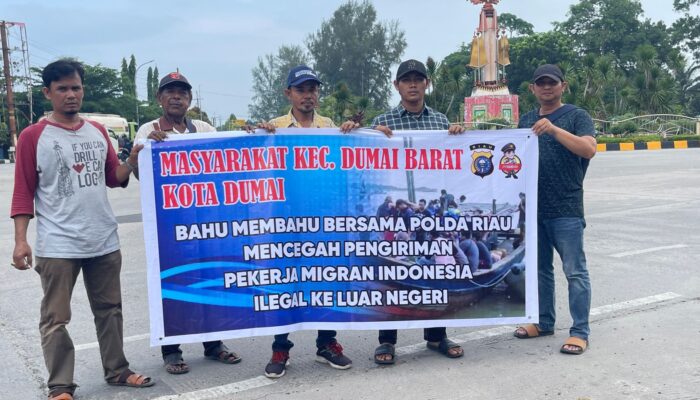 Komitmen Kerjasama dengan Polda Riau,Faisal Azmi Ajak Warga Dumai Jangan  Jadi PMI Ilegal