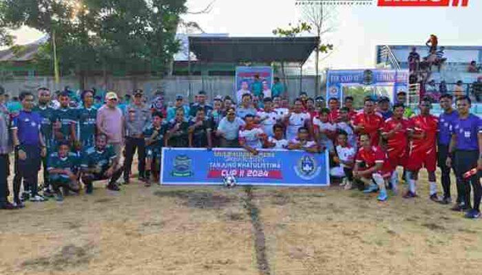 Wakil Bupati Pelalawan Buka Turnamen Tanjung Khatulistiwa Cup II Dimeriahkan Laga Trofeo