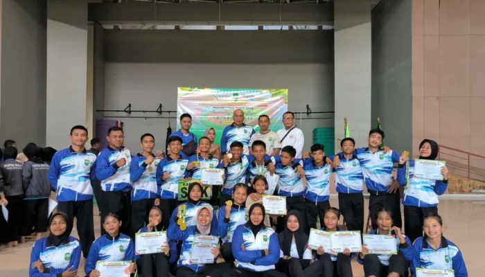 Siak Sabet Juara Umum Pencak Silat Popda VI Riau