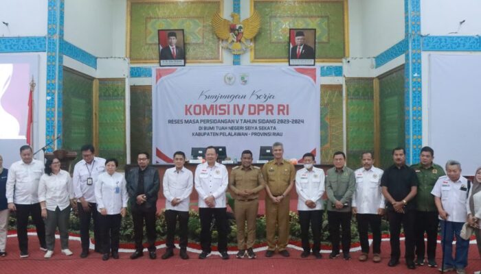 Bupati H.Zukri Harapkan Dukungan Komisi IV DPR RI Dalam Mensupport Potensi Sumber Daya Alam Di Kabupaten Pelalawan