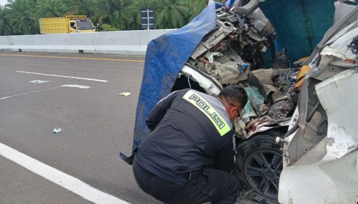 Kecelakaan di Tol Pekanbaru-Dumai, Satu Penumpang Meninggal Dunia