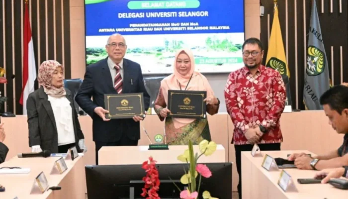 Universitas Riau dan Universiti Selangor Jajaki Kerja Sama Bidang Pendidikan