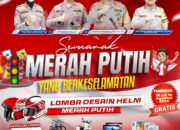 Masyarakat Pelalawan Ikuti Lomba Desain Helm Merah Putih Polda Riau