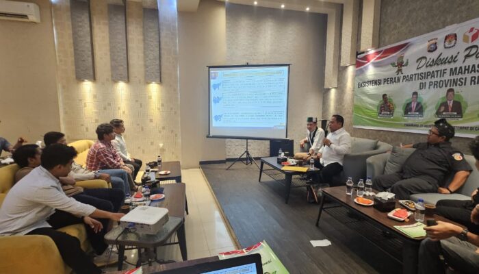 Diskusi HMI Badko Sumbagtera Bersama Polda Riau, Bawaslu dan KPU