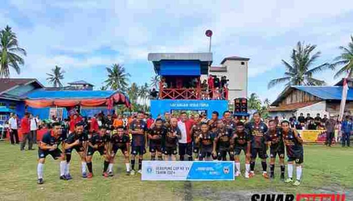 BukaTurnament Serapung Cup Ke-XV, H.Zukri Ajak Masyarakat Hidup Sehat