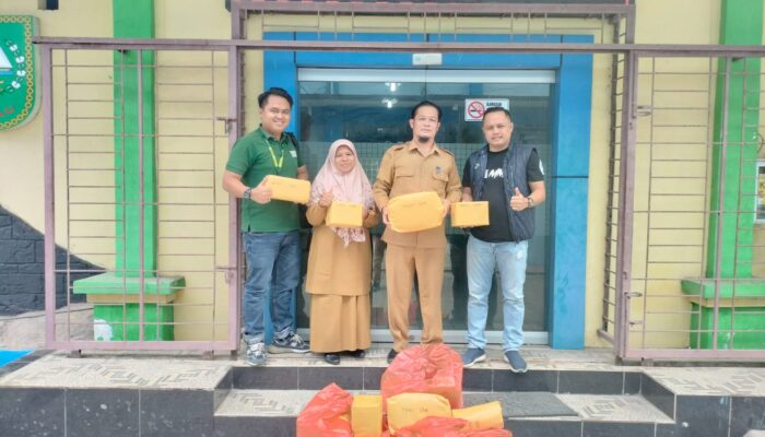 Meriahkan Gebyar Jurnalistik, MKKS Tingkat SMK Pelalawan Bantu Puluhan Doorprize