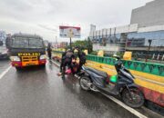 Tolong Pengendara Terlibat Laka Lantas, Subsatgas SAR Mendapat Apresiasi Dari Korban
