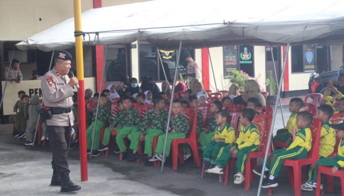 Brimob Polda Riau Kembali Menerima Kunjungan Edukasi Siswa-Siswi Lembaga Pendidikan