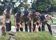 Jelang HUT Gegana Ke-50 Tahun, Gegana Satbrimob Polda Riau laksanakan Ziarah di TMB Kusuma Dharma