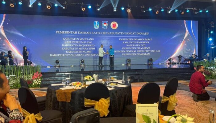 Pemkab Pelalawan Terima Penghargaan IGA 2024 Sebagai Kabupaten Sangat Inovatif