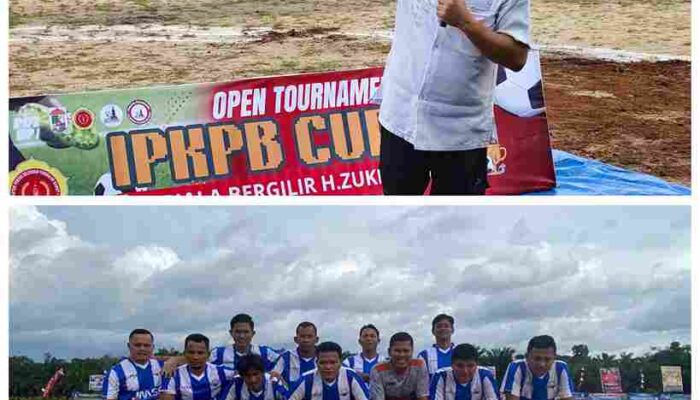 H.Husni Tamrin Buka Open Turnamen Sepak Bola IPKPB Cup I, Laga Trafeo Sukseskan Pembukaan