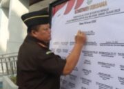 Apel Pencanangan Zona Integritas WBBM,“Kejari Dumai Menuju Wilayah Birokrasi Bersih dan Melayani WBBM Tahun 2025