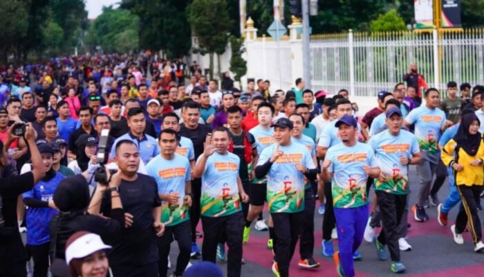 Kapolda Riau Gerakkan Ribuan Pelari dalam Karhutla Fun Run Serentak di 12 Kabupaten