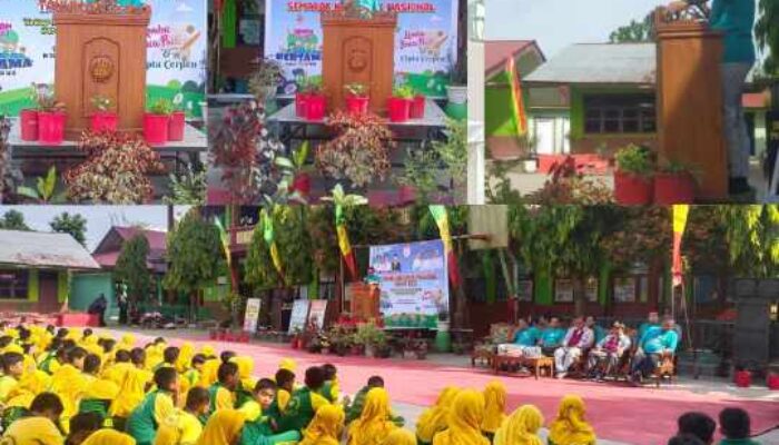 Kolaborasi dengan SDN 006 Pangkalan Kerinci, Komnas PA Pelalawan Gelar Semarak Hari Anak Nasional Tahun 2025