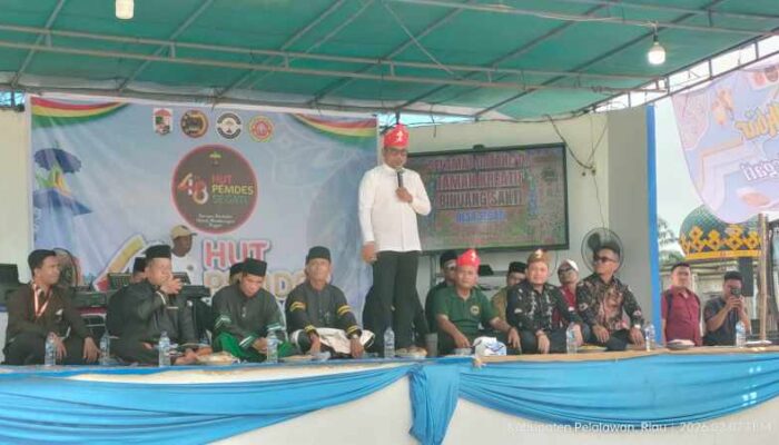 Bupati Pelalawan Resmikan Taman Kreatif Binuang Sakti, Harapkan Jadi Magnet Ekonomi Desa Segati