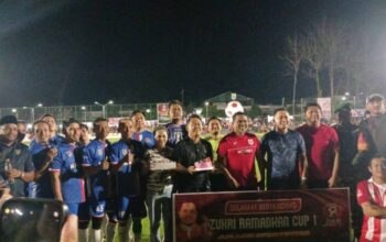 Buka Zukri Ramadan Cup I, Bupati Pelalawan Ajak Masyarakat Pererat Silaturahmi Lewat Olahraga