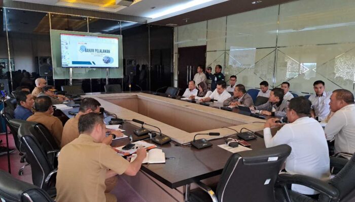 Bupati H.Zukri Bahas Penanganan Banjir Sungai Kampar Bersama BWS Sumatera III