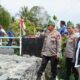 Kapolri Didampingi Dankorbrimob Resmikan 27 Jembatan dan Mulai Pembangunan 83 Jembatan Baru di Kampar