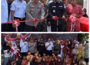 Bersama Wabup, Bupati Hadiri Peresmian Jembatan Merah Putih Presisi di Desa Rangsang