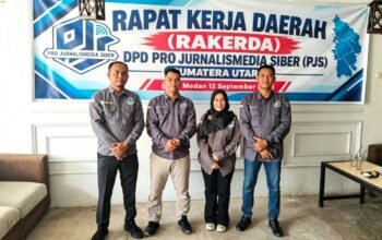 Rakerda PJS Sumut: DPC PJS Labuhanbatu Raih Apresiasi Atas Kontribusi dan Komitmen